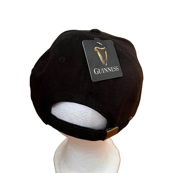 Guinness Official Merchandise Extra Stout Label Bottle Opener Cap Men's Hat - Picture 3 of 6